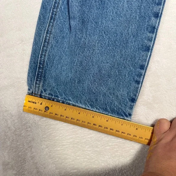 Carhartt B17 STW Mens 38x30 Relaxed Fit Straight Leg Denim Work Jeans Blue - Picture 6 of 13